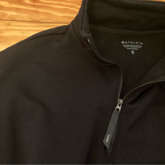 Athleta Altitude Polartec Half Zip Sweatshirt Sz XS - Picture 3 of 7
